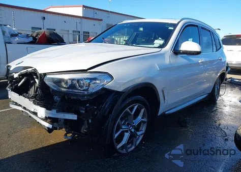 2021 BMW X3 xDrive30I from USA, damaged, VIN 5UXTY5C01M9E41945